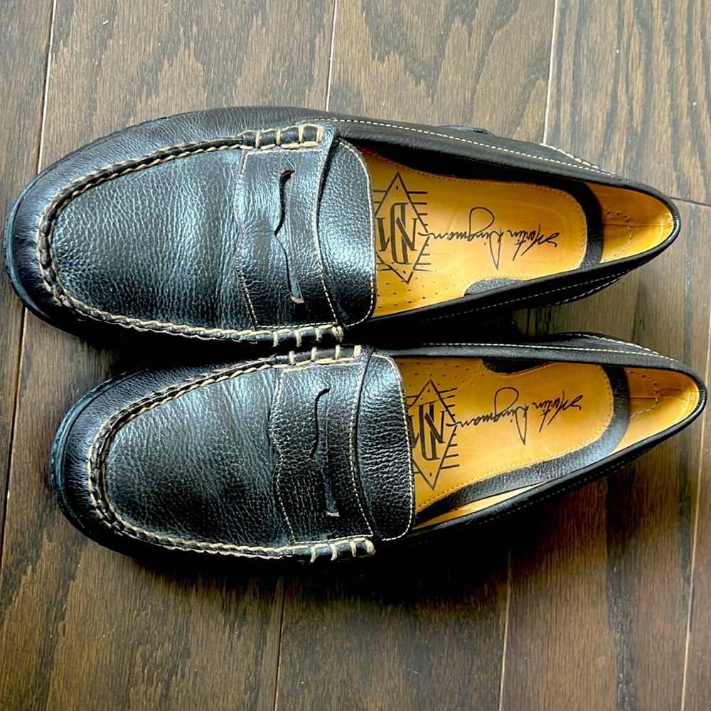 Great black slippers